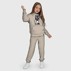 Костюм хлопковый детский Kiki Service, цвет: миндальный — фото 2
