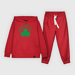 Костюм хлопковый детский Basketball - Celtics, цвет: красный
