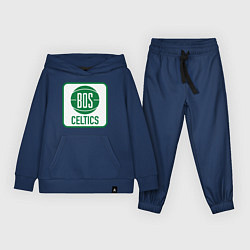 Костюм хлопковый детский Bos Celtics, цвет: тёмно-синий