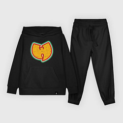 Костюм хлопковый детский Wu-Tang Colors, цвет: черный
