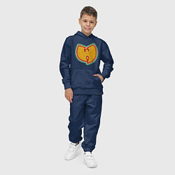 Костюм хлопковый детский Wu-Tang Colors, цвет: тёмно-синий — фото 2