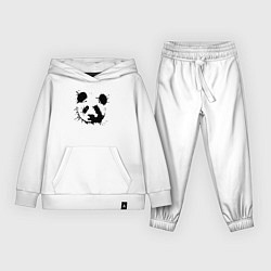 Детский костюм Прикольный панда - клякса