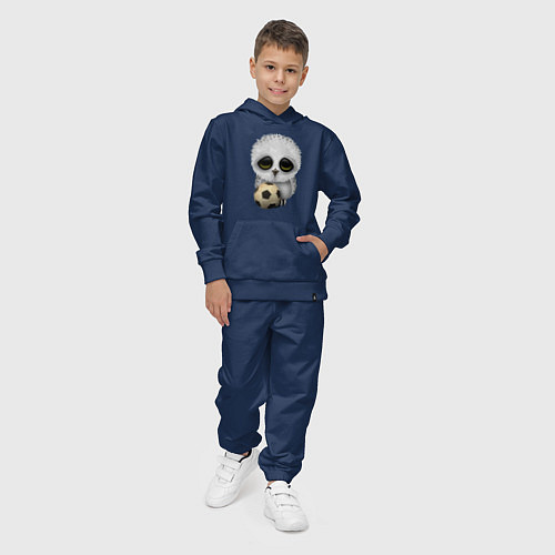 Детский костюм Футбол - Сова / Тёмно-синий – фото 4