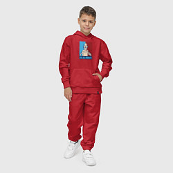 Костюм хлопковый детский Bender Futurama, цвет: красный — фото 2
