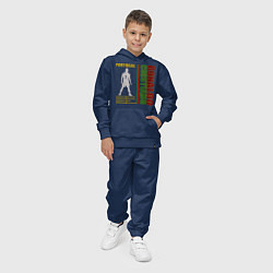 Костюм хлопковый детский Легенды футбола- Ronaldo, цвет: тёмно-синий — фото 2