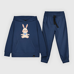 Костюм хлопковый детский Good bunny, цвет: тёмно-синий