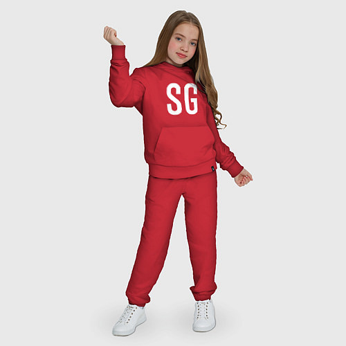 Детский костюм SG - BTS / Красный – фото 3