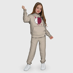 Костюм хлопковый детский Qatar devil, цвет: миндальный — фото 2