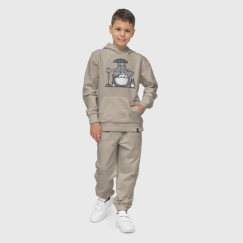 Детский костюм Тоторо с зонтиком / Миндальный – фото 4