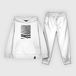 Детский костюм Minimal надпись и полосы