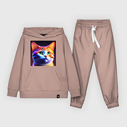 Детский костюм Милый котик с большими глазами