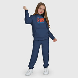 Костюм хлопковый детский Run Oklahoma City Thunder, цвет: тёмно-синий — фото 2