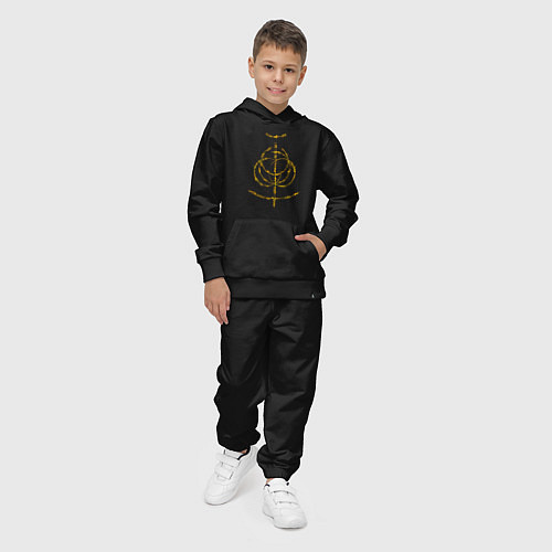 Детский костюм Elden Ring logo / Черный – фото 4