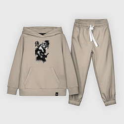 Детский костюм Tiger samurai - hieroglyph - art