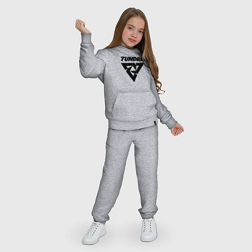 Детский костюм Tundra esports logo / Меланж – фото 3