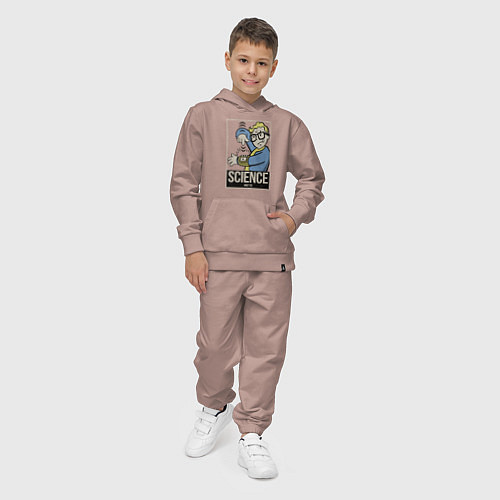 Детский костюм Vault science / Пыльно-розовый – фото 4