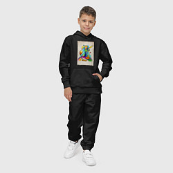 Костюм хлопковый детский Le Petit Prince, цвет: черный — фото 2