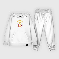 Костюм хлопковый детский Galatasaray fc sport, цвет: белый