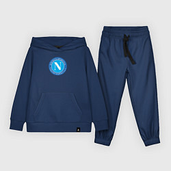 Костюм хлопковый детский Napoli fc sport, цвет: тёмно-синий