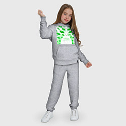 Костюм хлопковый детский Демон - Phonk, цвет: меланж — фото 2