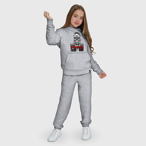 Детский костюм Terminator 2 T800 / Меланж – фото 3