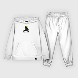 Детский костюм Чёрный котик с вопросительным взглядом чего смотри