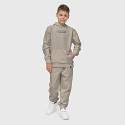 Костюм хлопковый детский СССР стиль Советского Союза, цвет: миндальный — фото 2