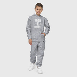 Костюм хлопковый детский Yeah buddy - Ронни Коулман, цвет: меланж — фото 2