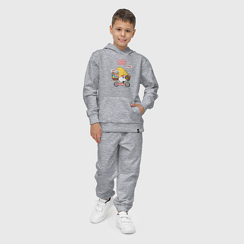 Детский костюм Пасхальный гном на велосипеде / Меланж – фото 4