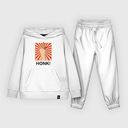 Костюм хлопковый детский Гусь honk, цвет: белый