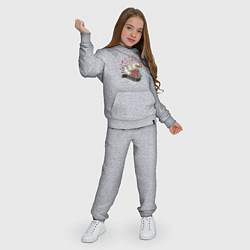 Костюм хлопковый детский Орёл дух свободы, цвет: меланж — фото 2