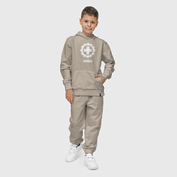 Костюм хлопковый детский Laibach - Cross, цвет: миндальный — фото 2