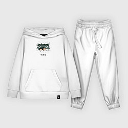 Костюм хлопковый детский Тоторо хранитель леса, цвет: белый