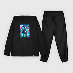 Костюм хлопковый детский Panda samurai - bushido ai art, цвет: черный