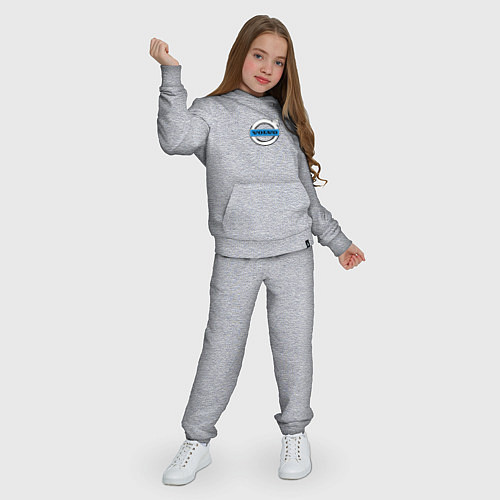 Детский костюм Volvo logo / Меланж – фото 3