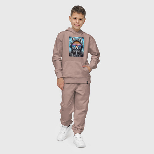 Детский костюм Urban fox - ai art / Пыльно-розовый – фото 4