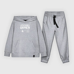 Костюм хлопковый детский Будущий геймер, цвет: меланж