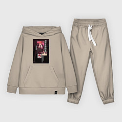 Детский костюм Человек-бензопила Макима коллаж