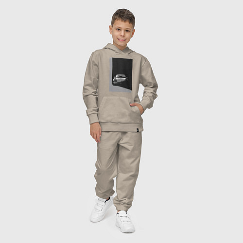 Детский костюм Porsche 911 легендарный автомобиль / Миндальный – фото 4