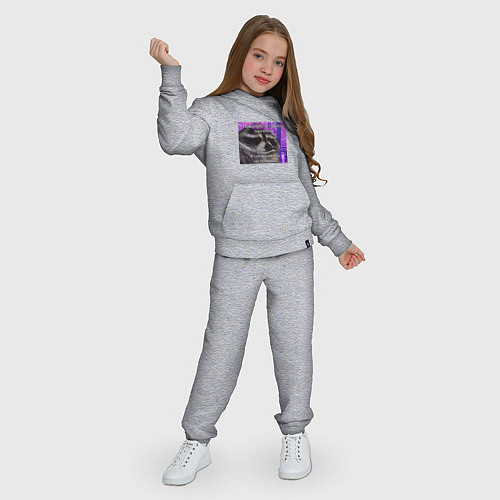 Детский костюм Не понимаю / Меланж – фото 3