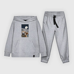 Детский костюм Корова делает селфи на луне