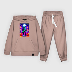 Детский костюм Halloween and Minecraft - neon collaboration
