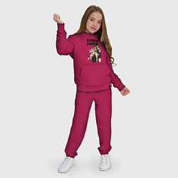 Костюм хлопковый детский Depeche Mode Violator 3, цвет: маджента — фото 2
