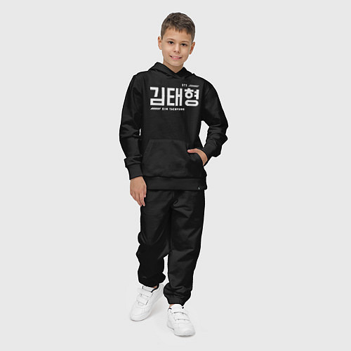 Детский костюм Ким Тэхен bts / Черный – фото 4