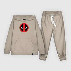 Детский костюм Deadpool logo