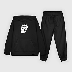 Детский костюм Rolling Stones - white logo