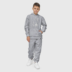 Костюм хлопковый детский Микоян гуревич 29, цвет: меланж — фото 2