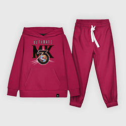 Костюм хлопковый детский Ultimate mortal kombat - logo, цвет: маджента