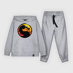 Детский костюм Mortal kombat logo