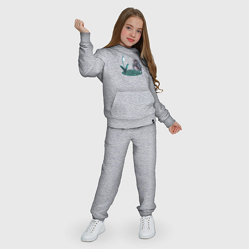 Детский костюм Сова и подснежник / Меланж – фото 3